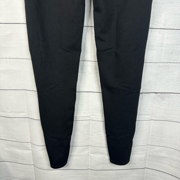 Spanx Red Hot Womens Plus size 1X Faux Leather Front Panel Pull On Leggings - Picture 6 of 9